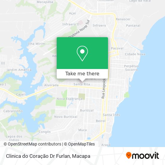 Clinica do Coração Dr Furlan map