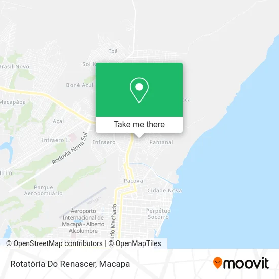 Rotatória Do Renascer map