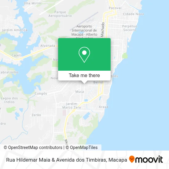 Rua Hildemar Maia & Avenida dos Timbiras map