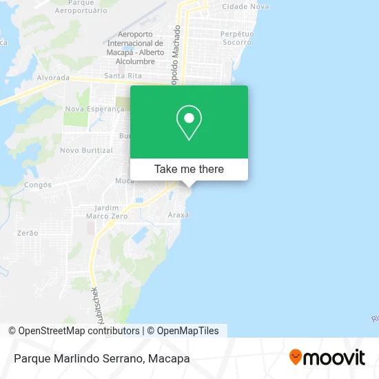 Parque Marlindo Serrano map