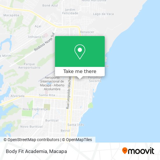 Body Fit Academia map