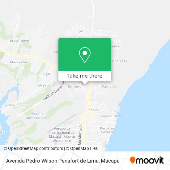 Avenida Pedro Wilson Penafort de Lima map