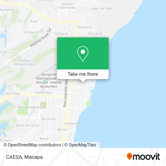 CAESA map
