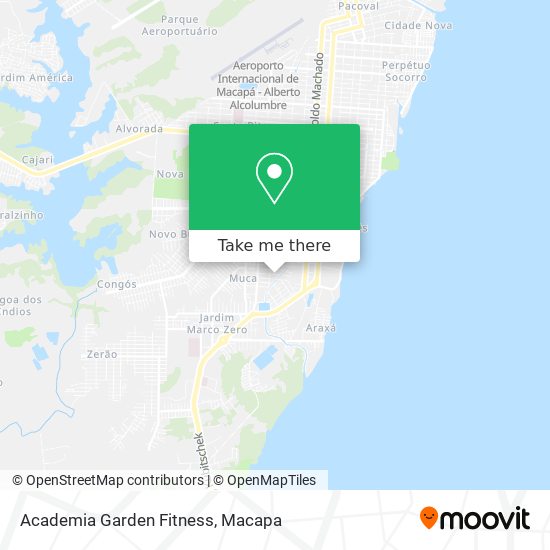 Academia Garden Fitness map