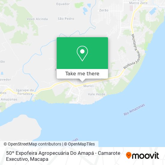 50º Expofeira Agropecuária Do Amapá - Camarote Executivo map