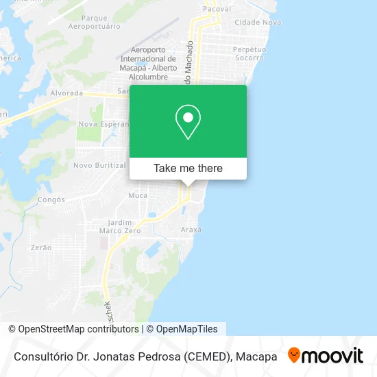 Consultório Dr. Jonatas Pedrosa (CEMED) map