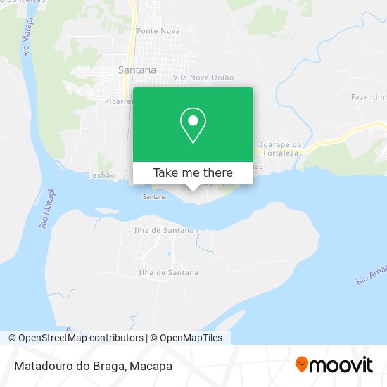 Mapa Matadouro do Braga