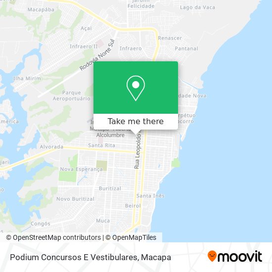 Podium Concursos E Vestibulares map