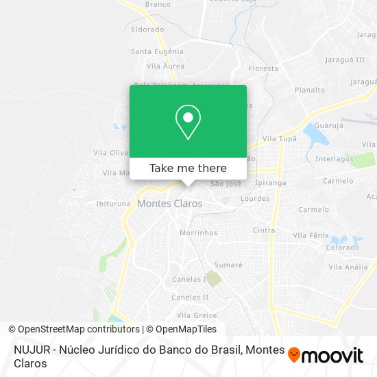 NUJUR - Núcleo Jurídico do Banco do Brasil map