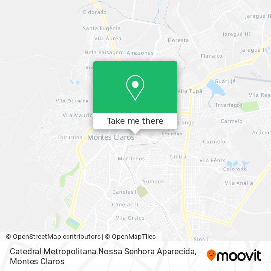 Catedral Metropolitana Nossa Senhora Aparecida map