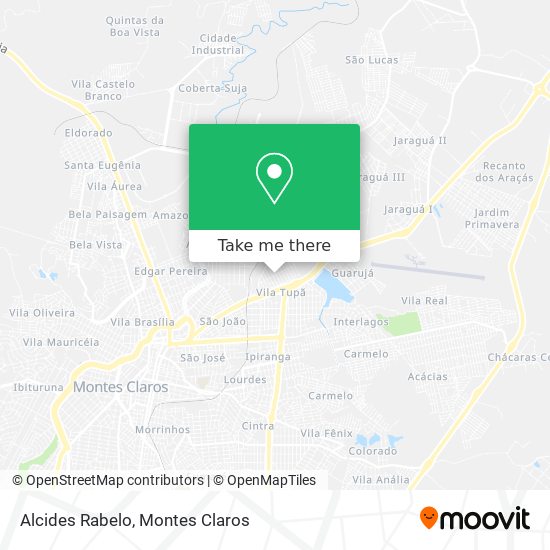 Alcides Rabelo map