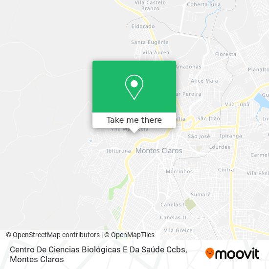 Centro De Ciencias Biológicas E Da Saúde Ccbs map