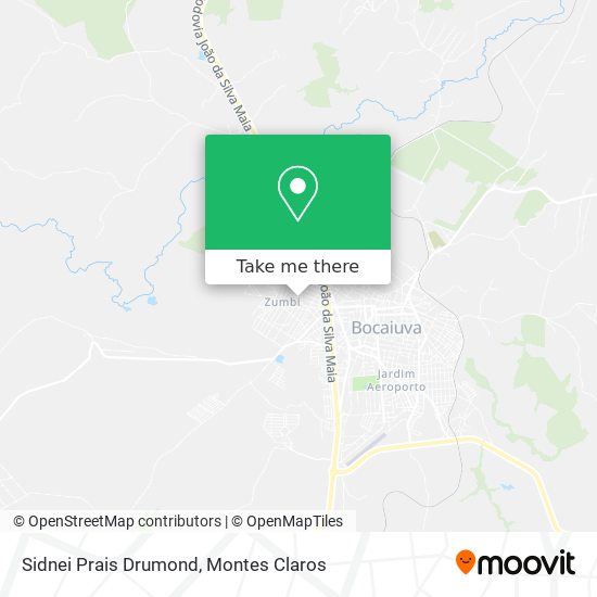 Sidnei Prais Drumond map