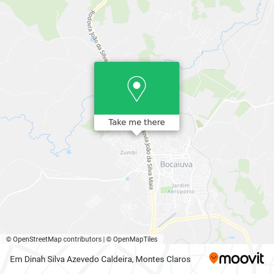 Em Dinah Silva Azevedo Caldeira map