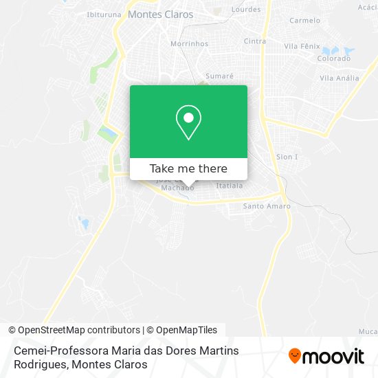 Cemei-Professora Maria das Dores Martins Rodrigues map