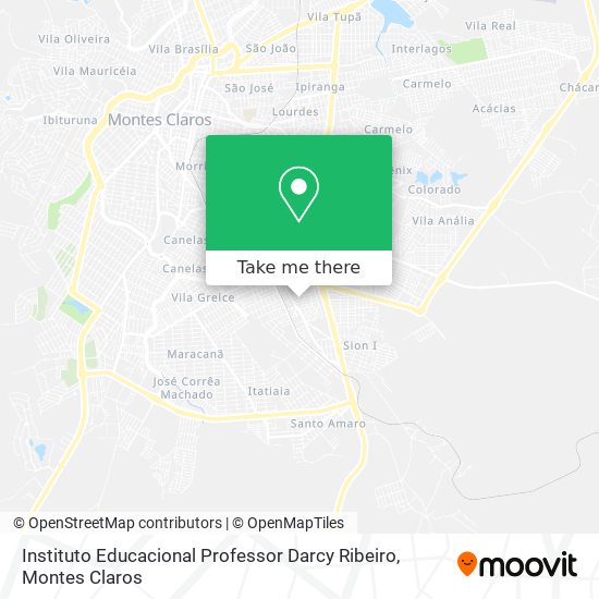 Instituto Educacional Professor Darcy Ribeiro map