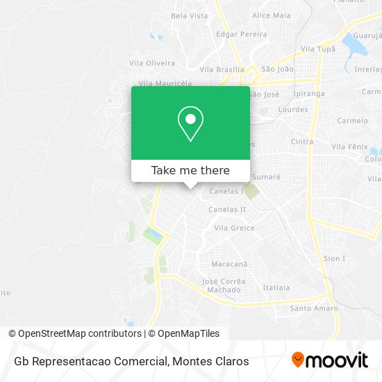 Gb Representacao Comercial map