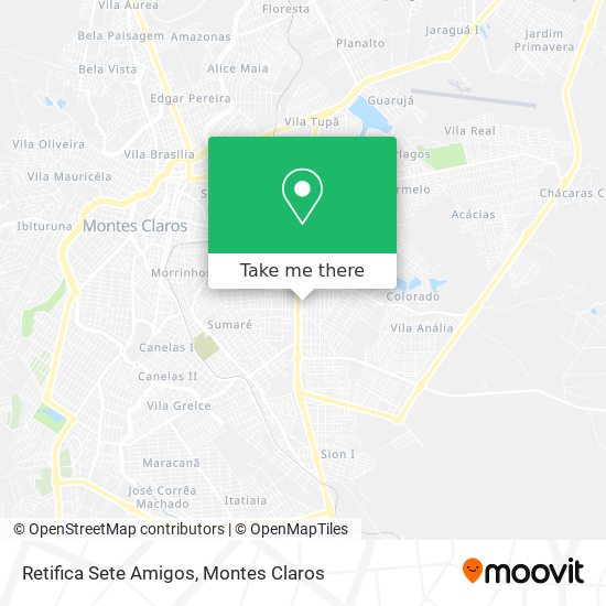 Retifica Sete Amigos map