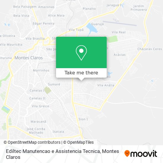 Ediltec Manutencao e Assistencia Tecnica map