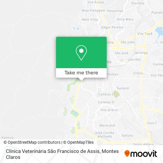 Clínica Veterinária São Francisco de Assis map