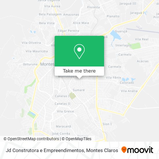 Jd Construtora e Empreendimentos map