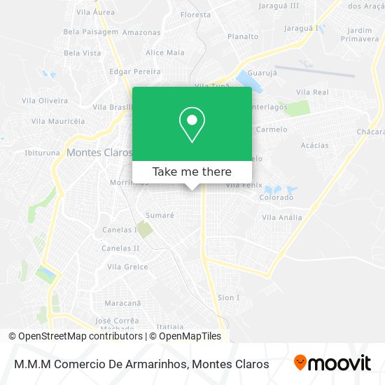 M.M.M Comercio De Armarinhos map