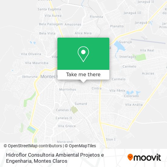 Hidroflor Consultoria Ambiental Projetos e Engenharia map