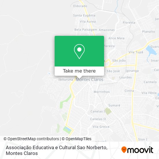 Associação Educativa e Cultural Sao Norberto map