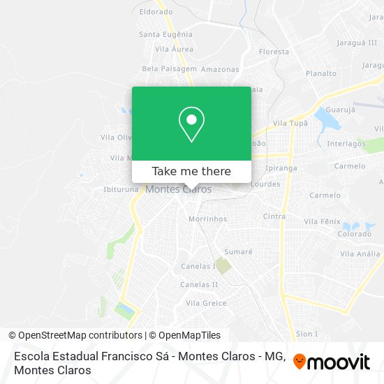 Escola Estadual Francisco Sá - Montes Claros - MG map