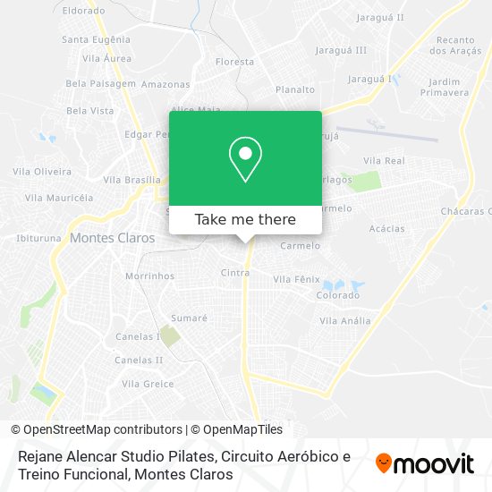 Rejane Alencar Studio Pilates, Circuito Aeróbico e Treino Funcional map