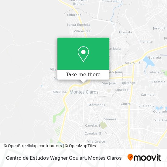 Centro de Estudos Wagner Goulart map