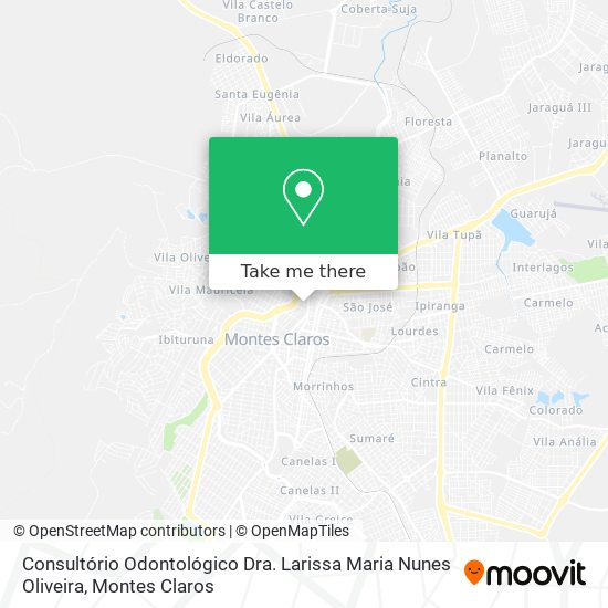 Consultório Odontológico Dra. Larissa Maria Nunes Oliveira map