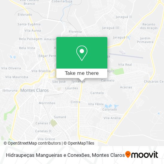 Hidraupeças Mangueiras e Conexões map