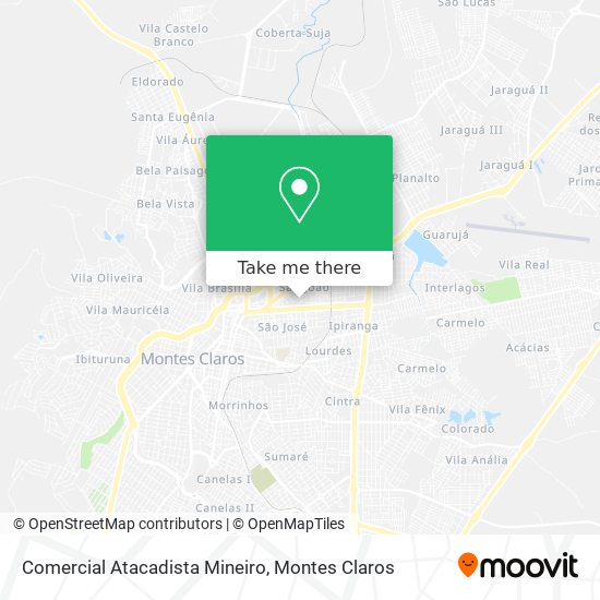 Mapa Comercial Atacadista Mineiro