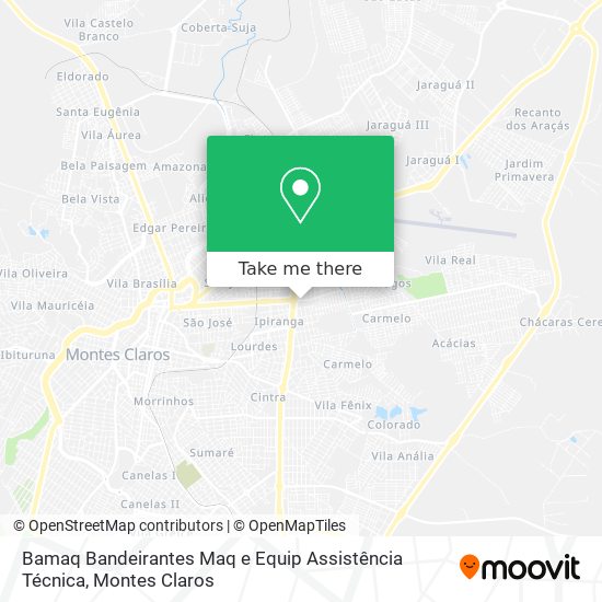 Bamaq Bandeirantes Maq e Equip Assistência Técnica map