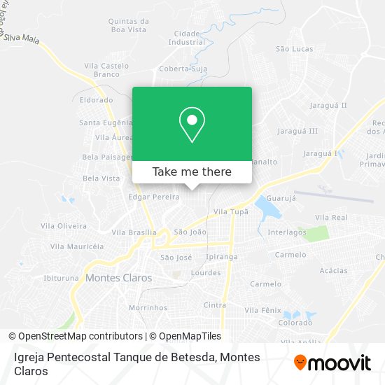 Igreja Pentecostal Tanque de Betesda map