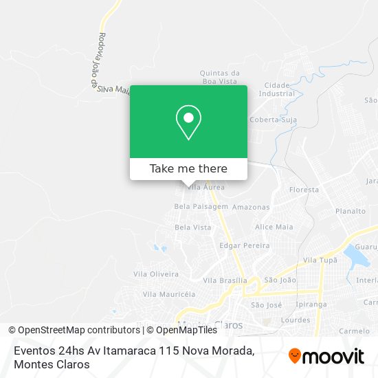 Eventos 24hs Av Itamaraca 115 Nova Morada map