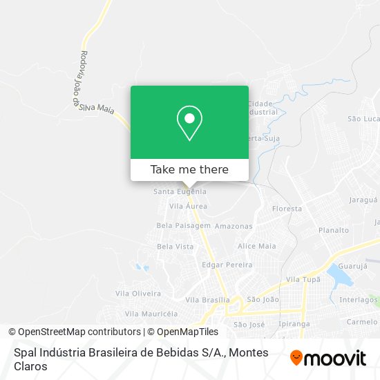 Spal Indústria Brasileira de Bebidas S / A. map