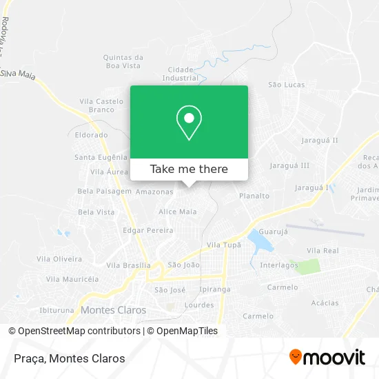 Praça map