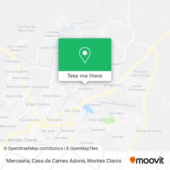 Mercearia, Casa de Carnes Adorei map