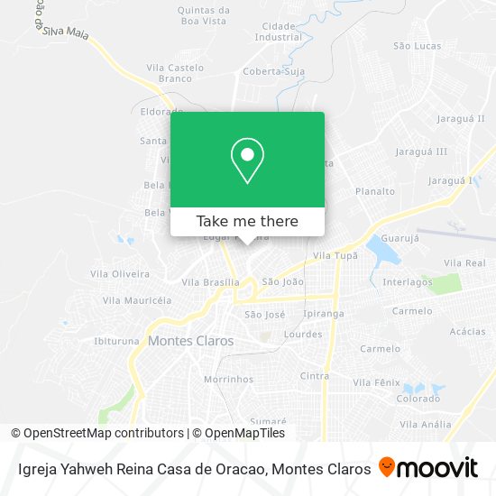 Igreja Yahweh Reina Casa de Oracao map