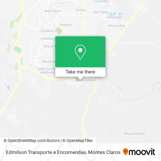 Edmilson Transporte e Encomendas map
