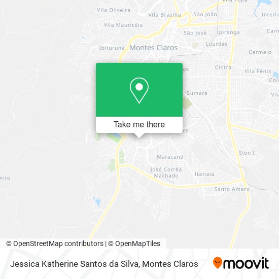 Jessica Katherine Santos da Silva map