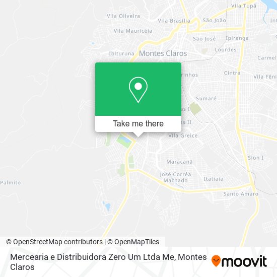 Mercearia e Distribuidora Zero Um Ltda Me map