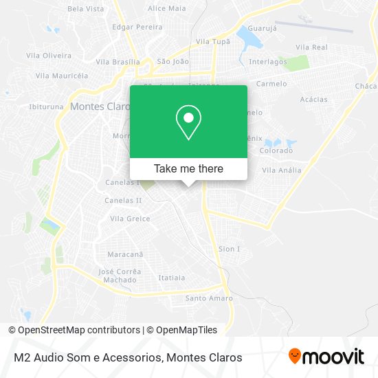 M2 Audio Som e Acessorios map