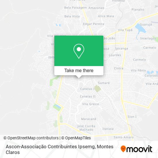 Ascon-Associação Contribuintes Ipsemg map