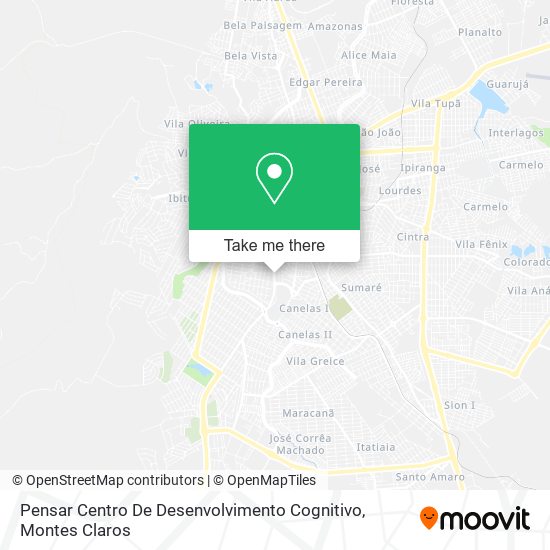 Pensar Centro De Desenvolvimento Cognitivo map