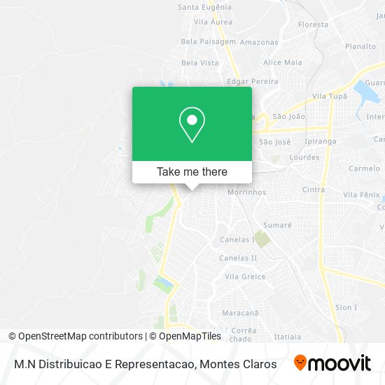 Mapa M.N Distribuicao E Representacao