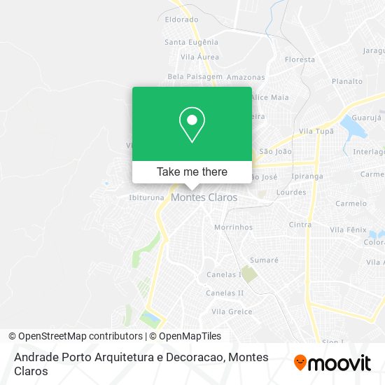 Andrade Porto Arquitetura e Decoracao map