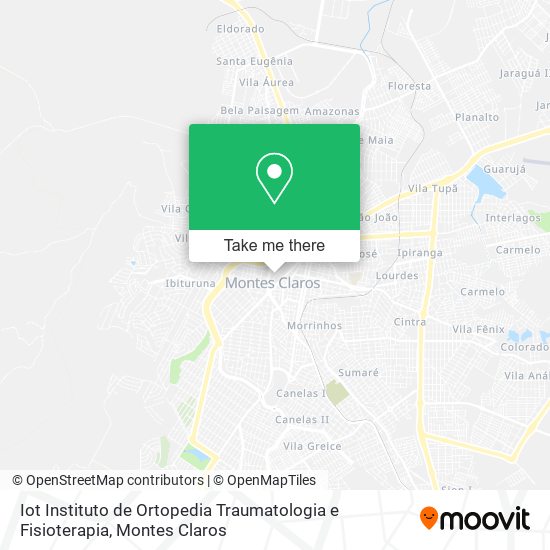 Iot Instituto de Ortopedia Traumatologia e Fisioterapia map